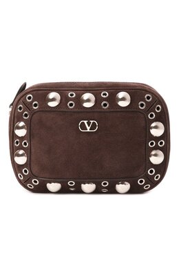 Valentino: Коричневая сумка 