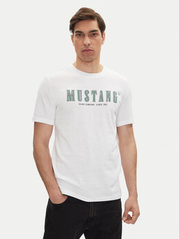 Mustang: Белая футболка 
