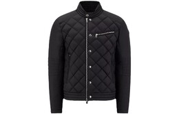 Moncler: Чёрный пуховик 