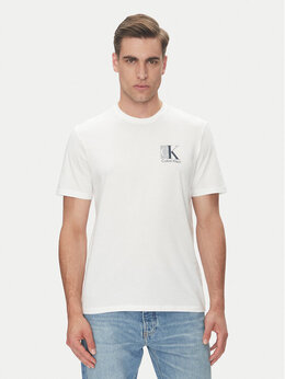 Calvin Klein: Белая футболка 