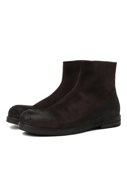 Marsell: Коричневые ботинки  Zucca Zeppa