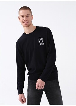 Armani Exchange: Однотонный свитер 