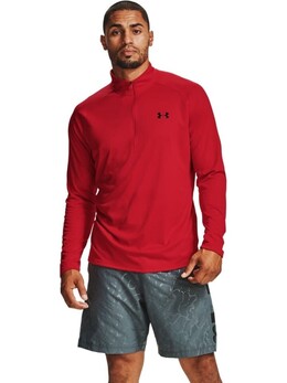 Under Armour: Красный свитшот 