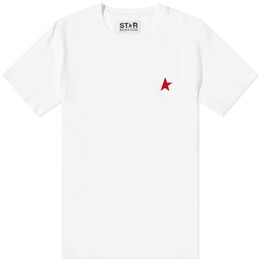 Golden Goose: Белая футболка 