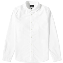 A.P.C.: Рубашка  Greg на пуговицах