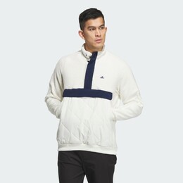 Adidas: Белая куртка 