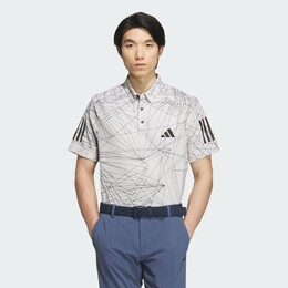Adidas: Поло с принтом 
