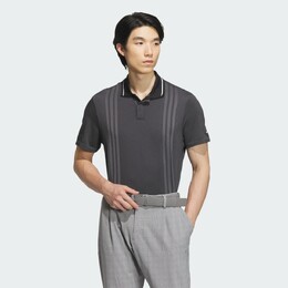 Adidas: Чёрное поло  Primeknit