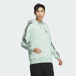 Adidas: Пуховик  Essentials в полоску