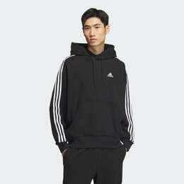 Adidas: Пуховик  Essentials в полоску