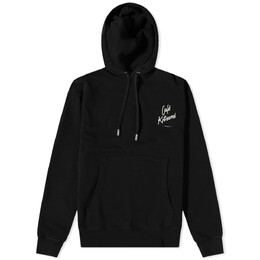 Maison Kitsuné: Чёрная толстовка 