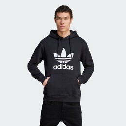 Adidas: Чёрный пуховик  Adicolor Classics