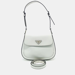 Prada: Белая сумка-шоппер 