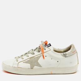 Golden Goose: Белые кроссовки  Superstar