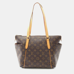 Louis Vuitton: Коричневая сумка-шоппер 