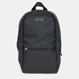Gucci: Чёрный рюкзак 