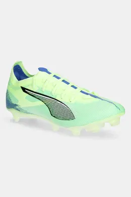 PUMA: Зелёные кеды  Ultra