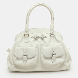 Dior: Белая сумка 