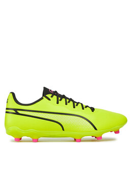 PUMA: Зелёные кеды  King Pro FG