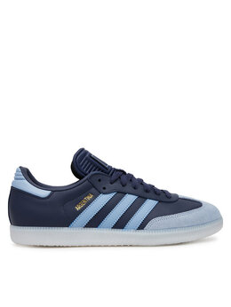 Adidas: Синие кеды  Samba