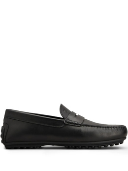 Tod's: Чёрные туфли  City Gommino