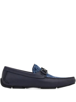 Ferragamo: Синие туфли  Gancini