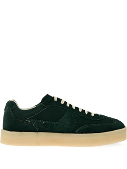 Clarks Originals: Зелёные кроссовки 