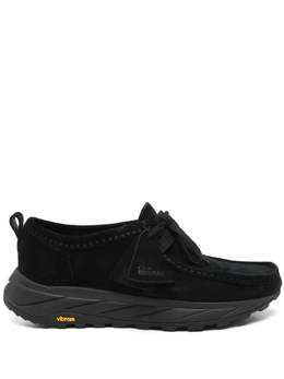 Clarks Originals: Чёрные кроссовки 