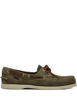 Sebago: Зелёные мокасины 