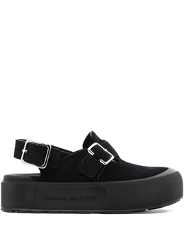 Alexander McQueen: Чёрные сандалии 