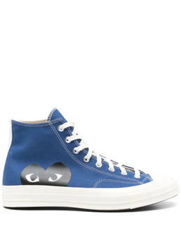 Comme Des Garçons Play: Синие кеды 