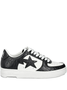A BATHING APE: Белые кроссовки 