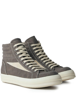 Rick Owens Drkshdw: Серые кроссовки 