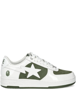 A BATHING APE: Белые кроссовки 