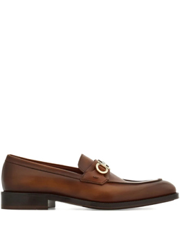 Ferragamo: Коричневые туфли  Gancini