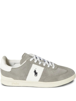 Polo Ralph Lauren: Серые кроссовки 