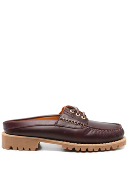 Timberland: Красные сабо 