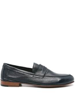 Corneliani: Синие мокасины 