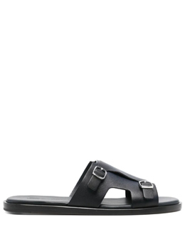 Santoni: Синие сандалии 