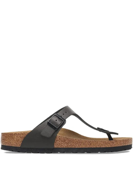 Birkenstock: Чёрные сандалии 