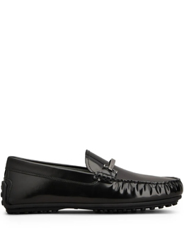 Tod's: Чёрные туфли  City Gommino