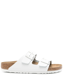 Birkenstock: Белые шлёпанцы  Arizona