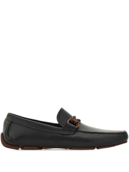 Ferragamo: Чёрные туфли  Gancini