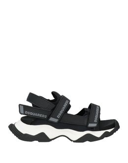 Dsquared2: Чёрные сандалии 