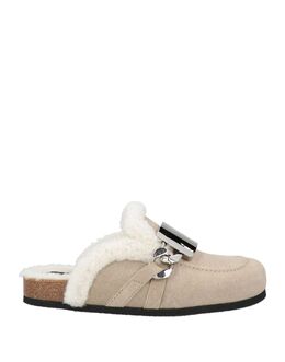 JW Anderson: Бежевые сабо 