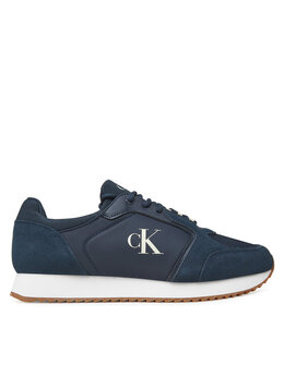 Calvin Klein Jeans: Синие кроссовки 