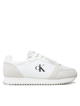 Calvin Klein Jeans: Белые кроссовки 
