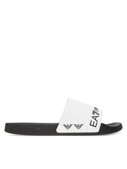 EA7 Emporio Armani: Белые сабо 