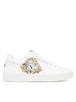 Versace Jeans Couture: Белые кроссовки 