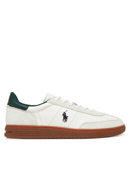 Polo Ralph Lauren: Белые кроссовки 